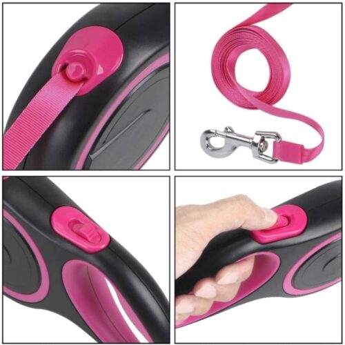 Kisállat flexi automata póráz-3m