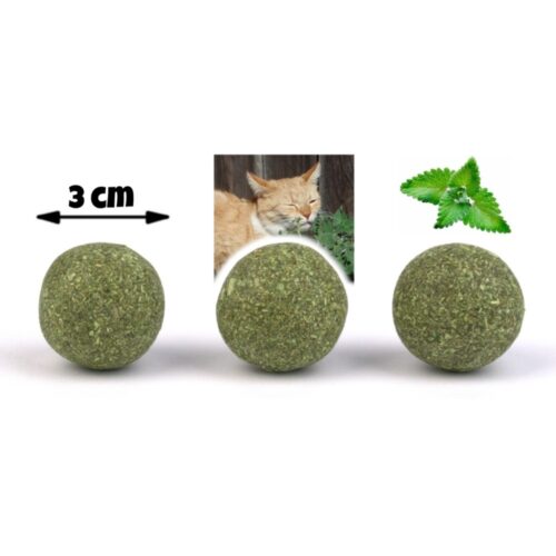 Macskamenta golyók