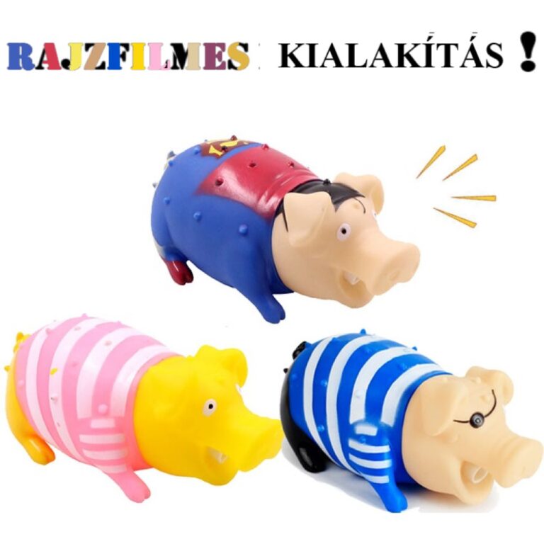 Jelmezes röfögő malacok kutyáknak