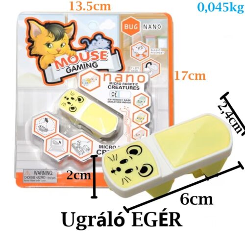 Mikro robotikus futó cica játék