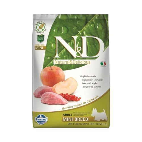 N&D Dog Prime Vaddisznó & alma Adult Mini 7kg