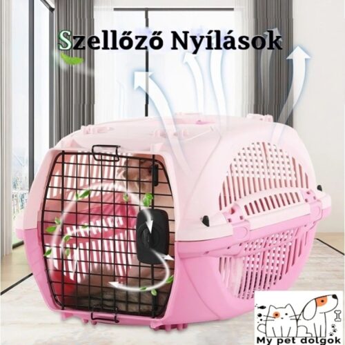 Kisállat Exkluzív Utazóbox ,Szállító box