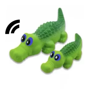 Csipogós gumi korokodil