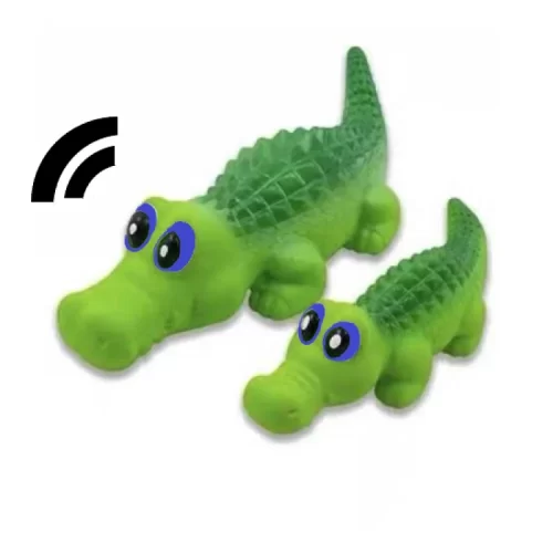 Csipogós gumi korokodil
