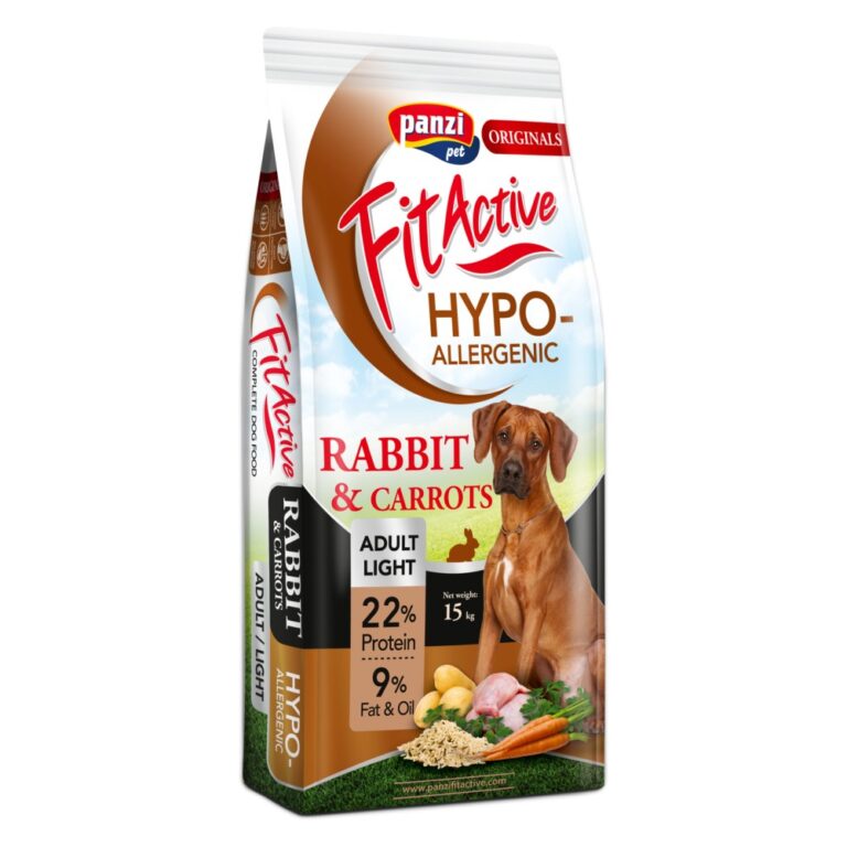 FitActive ORIGINALS 15kg Hypoallergenic ADULT LIGHT Rabbit and Carrots