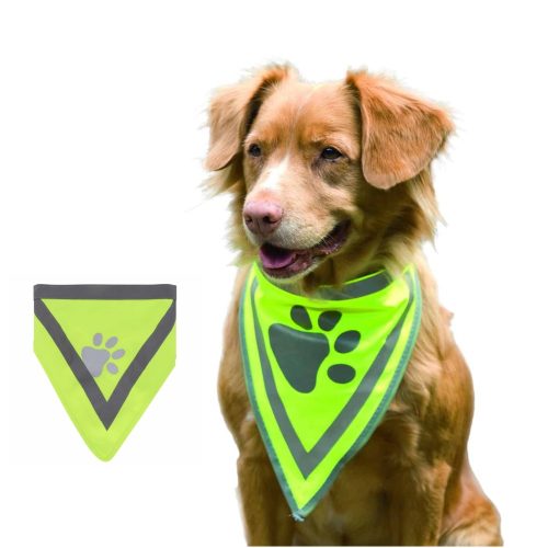 Állítható fényvisszaverős kutya nyakkendő-univerzális méret-1 Állítható fényvisszaverős kutya nyakkendő-univerzális méret-1