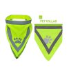 Állítható fényvisszaverős kutya nyakkendő-univerzális méret Állítható fényvisszaverős kutya nyakkendő-univerzális méret