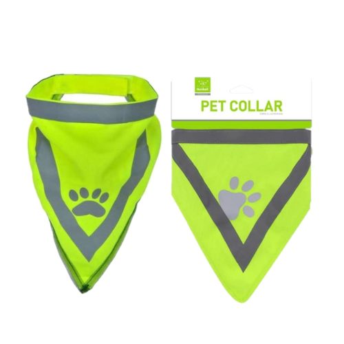 Állítható fényvisszaverős kutya nyakkendő-univerzális méret Állítható fényvisszaverős kutya nyakkendő-univerzális méret
