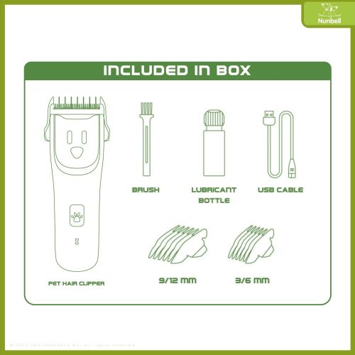 Nunbell Professzionális Kisállat Szőrnyíró-3 Nunbell Professzionális Kisállat Szőrnyíró-3