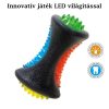 TPR LED-es súlyzó alakú erős játék kutyáknak-12x7,5cm-1 TPR LED-es súlyzó alakú erős játék kutyáknak-12x7,5cm-1