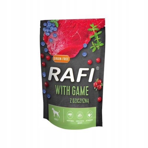 Rafi Adult Gabonamentes Alutasak 300g-Vadhús, vörösáfonya Rafi Adult Gabonamentes Alutasak 300g-Vadhús, vörösáfonya