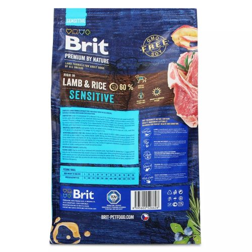 Brit Premium by Nature Lamb & Rice 15kg1