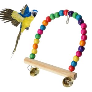 Dekoratív madárhinta csengővel - 23cm2 Dekoratív madárhinta csengővel - 23cm2