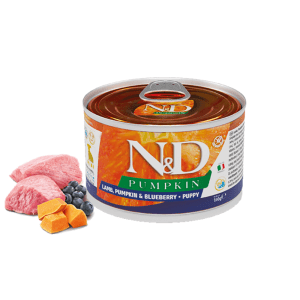 N&D Puppy Mini Konzerv Bárány, Sütőtök és Áfonya - 140g-1