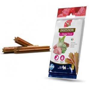 N&D Quinoa Dog Jutalomfalat Digestion Lamb Adult Med&max 100g-1