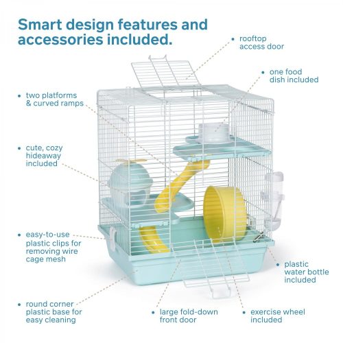 Prémium komplett hörcsög ketrec több színben - 40x35cm3