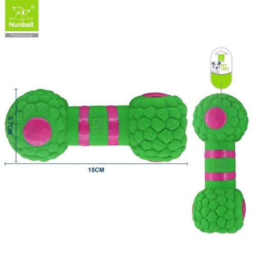 Csipogó latex súlyzó kutyáknak