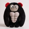 Csipogó plüss gorilla kutyajáték