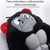Csipogó plüss gorilla kutyajáték1
