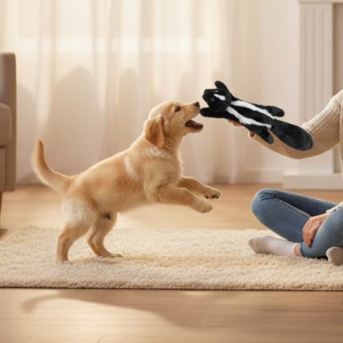 Csipogó zörgő papíros plüss borz kutyajáték1