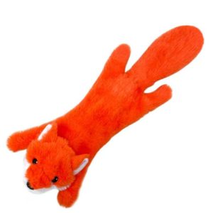 Csipogó zörgő papíros plüss róka kutyajáték2