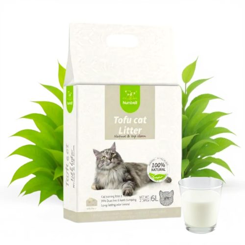 Eredeti Tejes illatú Tofu macskaalom-6L,Vákuumcsomagolt