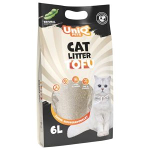UNIQ Pets Tofu macskaalom, Natur illatmentes 6L