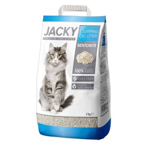 Jacky Premium csomósodó bentonit macskaalom 5kg