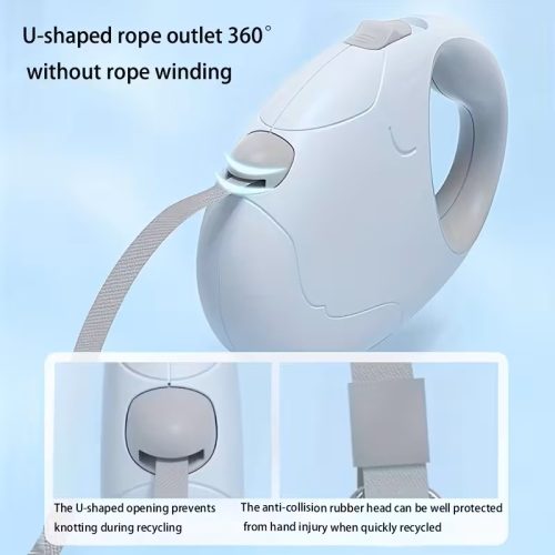 Tojás alakú automata póráz több színben4 Tojás alakú automata póráz több színben4