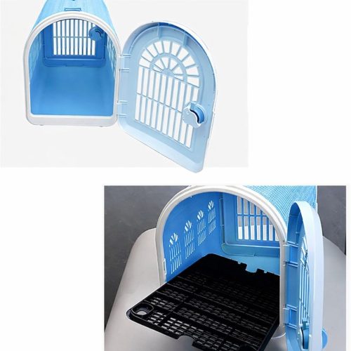 Fonott hatású Francia ablakos kisállat szállítóbox (1) Fonott hatású Francia ablakos kisállat szállítóbox (1)