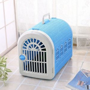 Fonott hatású Francia ablakos kisállat szállítóbox (3) Fonott hatású Francia ablakos kisállat szállítóbox (3)