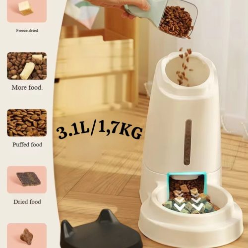 Füles kisállat automata etető - 3,1L (3)