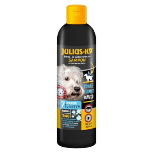 Julius K-9 Bolha- és kullancs riasztó sampon kutyák részére (200ml) Julius K-9 Bolha- és kullancs riasztó sampon kutyák részére (200ml)