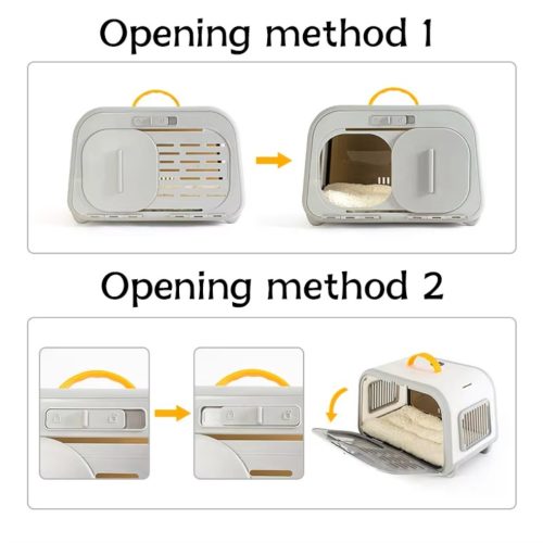 Prémium panoráma kisállat szállítóbox – hőmérséklet kijelzővel (1) Prémium panoráma kisállat szállítóbox – hőmérséklet kijelzővel (1)