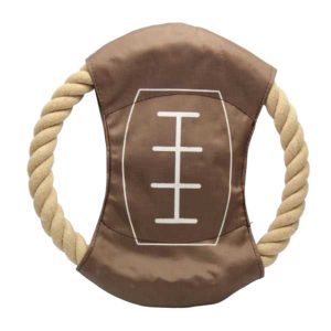 Sport mintás kutyajáték kötéllel – frizbi (1)