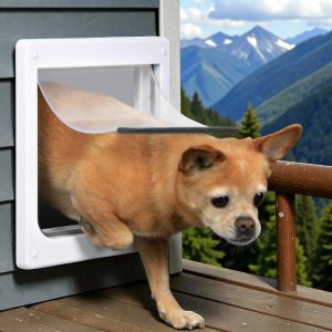 Trixie Ajtó Kutyának 2-utas Xs-S 25_29cm fehér Trixie Ajtó Kutyának 2-utas Xs-S 25_29cm fehér