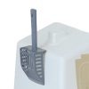Zárt házikós macskaalom wc lapáttal (4)