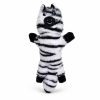 Zörgő és csipogó plüss kutyajáték – zebra (1)