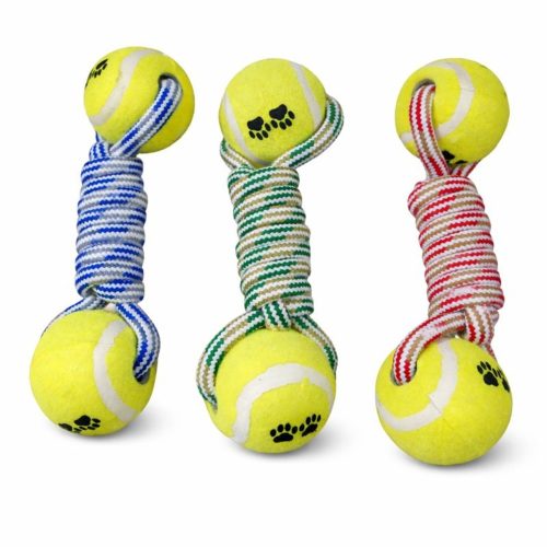Zsinoros teniszlabda játék kutyáknak 24cm