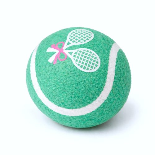 Mintás teniszlabda kutyajáték 10cm - 1db