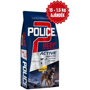 Police Adult Hypoallergenic Beef with Carrots & Rice 15+1,5kg bónusz Police Adult Hypoallergenic Beef with Carrots & Rice 15+1,5kg bónusz