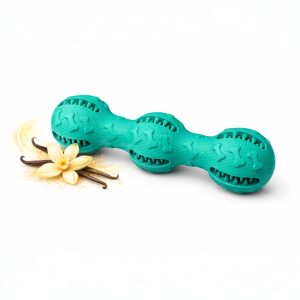 Rágó- és jutalomfalat tartó kutyajáték – vaníliás illattal Rágó- és jutalomfalat tartó kutyajáték – vaníliás illattal