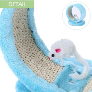 Macska játékkerék kaparó egérrel 24cm