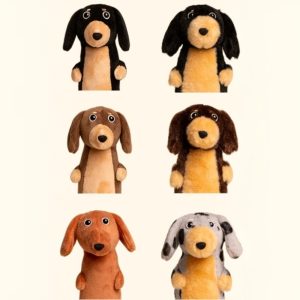 Plüss Tacskó Kulcstartó Vakdoboz (Blind Box)