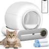 Intelligens automata öntisztító macska WC wifi és sterilizáló Intelligens automata öntisztító macska WC wifi és sterilizáló