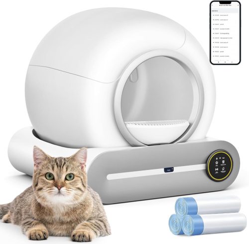 Intelligens automata öntisztító macska WC wifi és sterilizáló Intelligens automata öntisztító macska WC wifi és sterilizáló