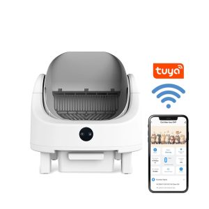 Intelligens automata öntisztító macska WC wifi vezérléssel
