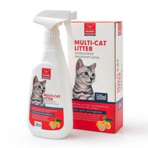 Nunbell antibakteriális macskaalom szagtalanító spray 500ml - Citrom